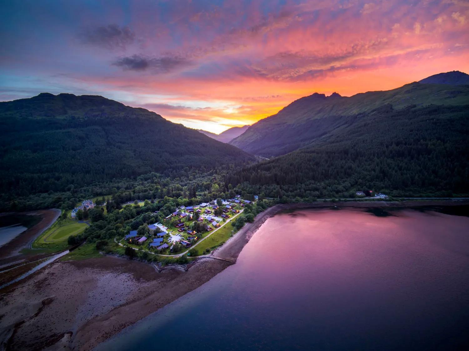 Ardgartan Argyll Cabins - Forest Holidays أروكار المظهر الخارجي الصورة